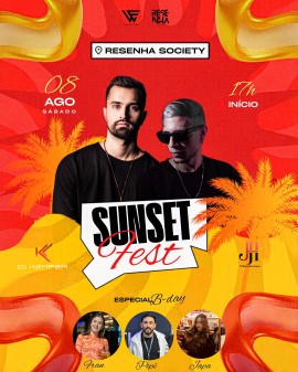 Sunset Fest - Resenha Society