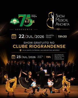 Cooperoque 75 Anos - Show Musical Anchieta