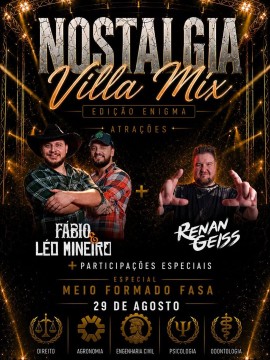 Nostalgia Villa Mix - Edição Enigma