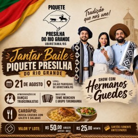 Jantar Baile - Piquete Presilha do Rio Grande