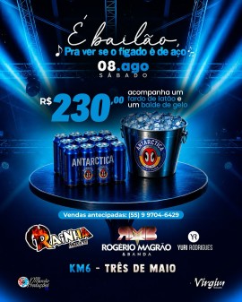É Bailão - Pra ver se o fígado é de aço