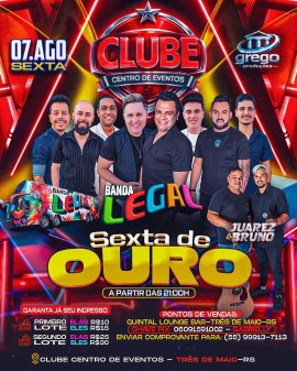 Sexta de Ouro - Clube Centro de Eventos
