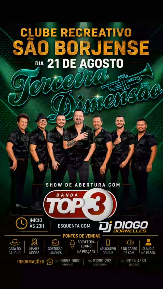 Terceira Dimensão - Clube Recreativo São Borjense
