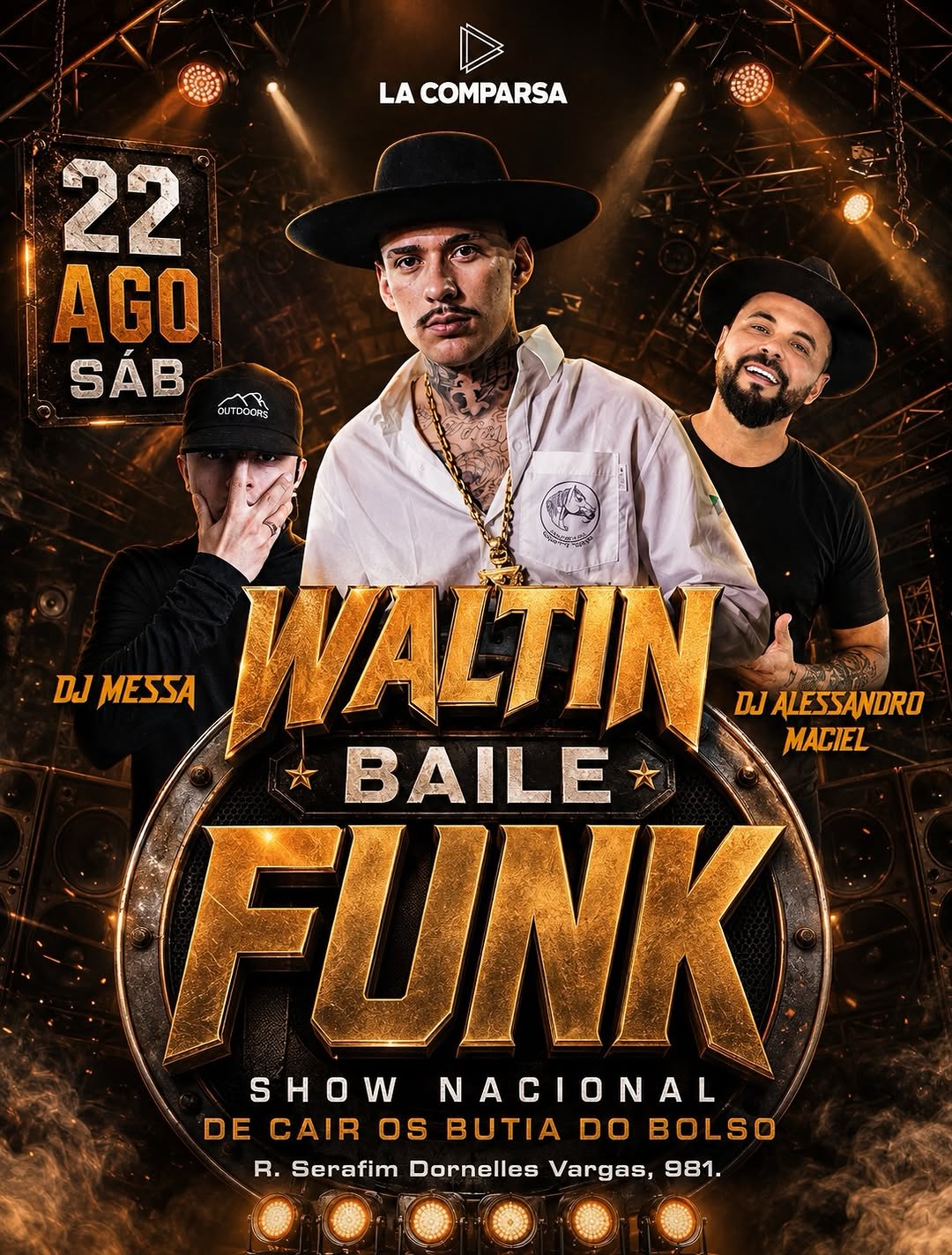 WALTIN - Baile Funk na La Comparsa