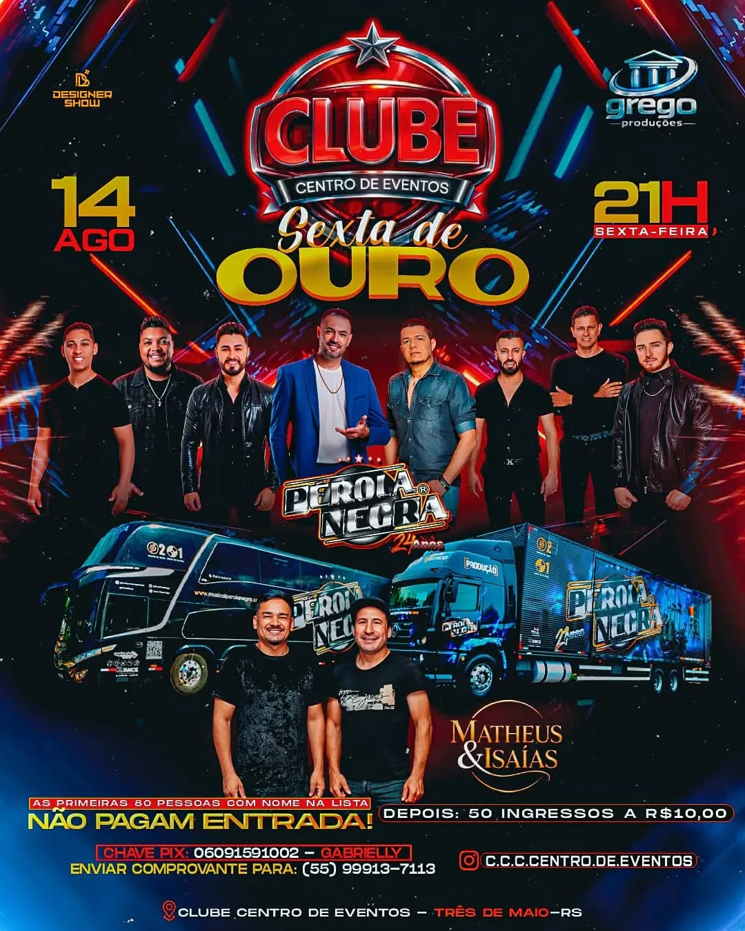 Sexta de Ouro - Clube Centro de Eventos