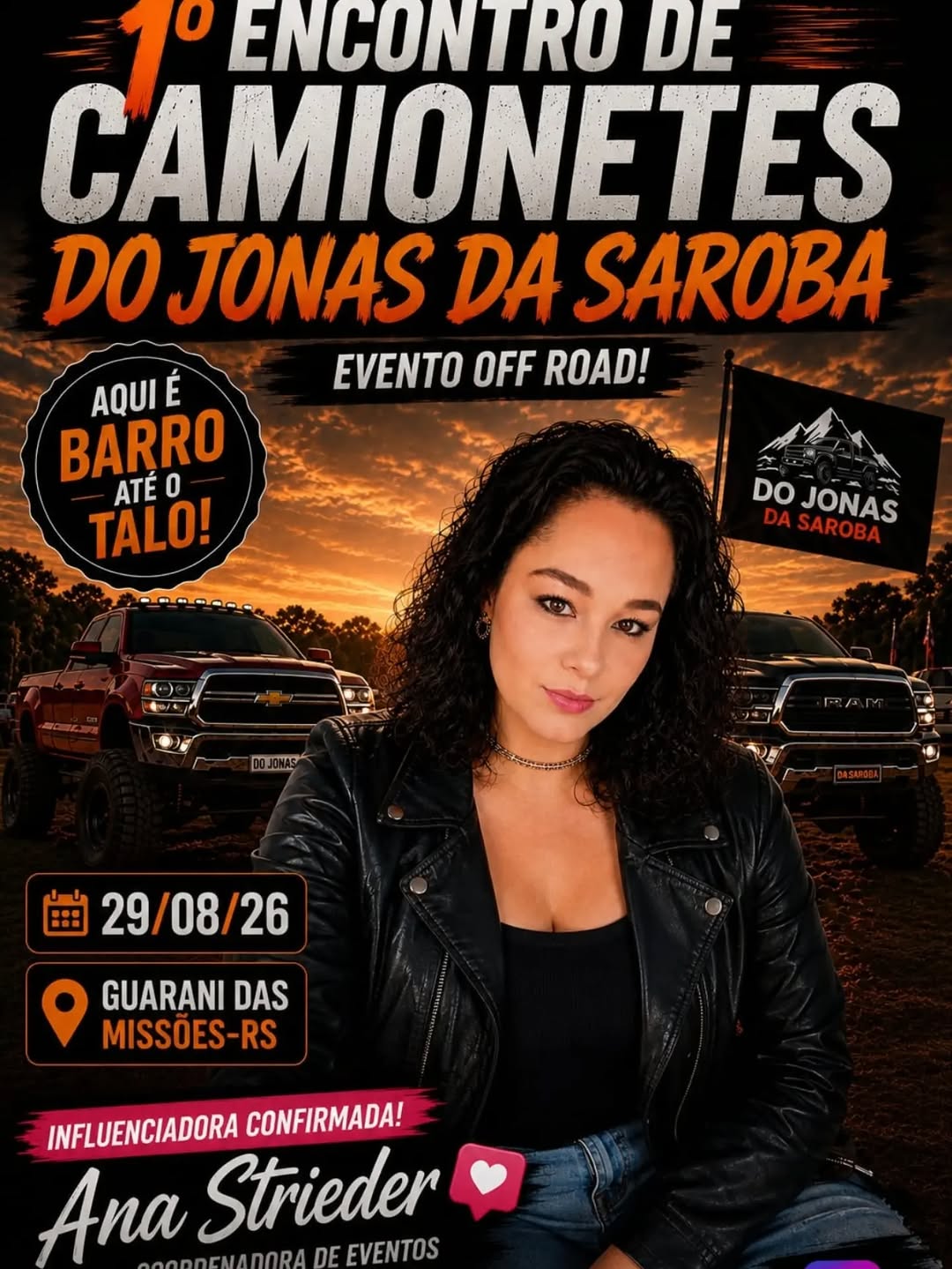1º Encontro de Camionetes do Jonas da Saroba