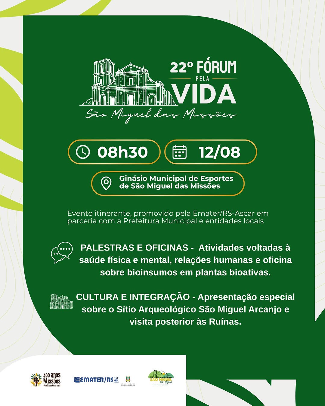 22º Fórum Pela Vida