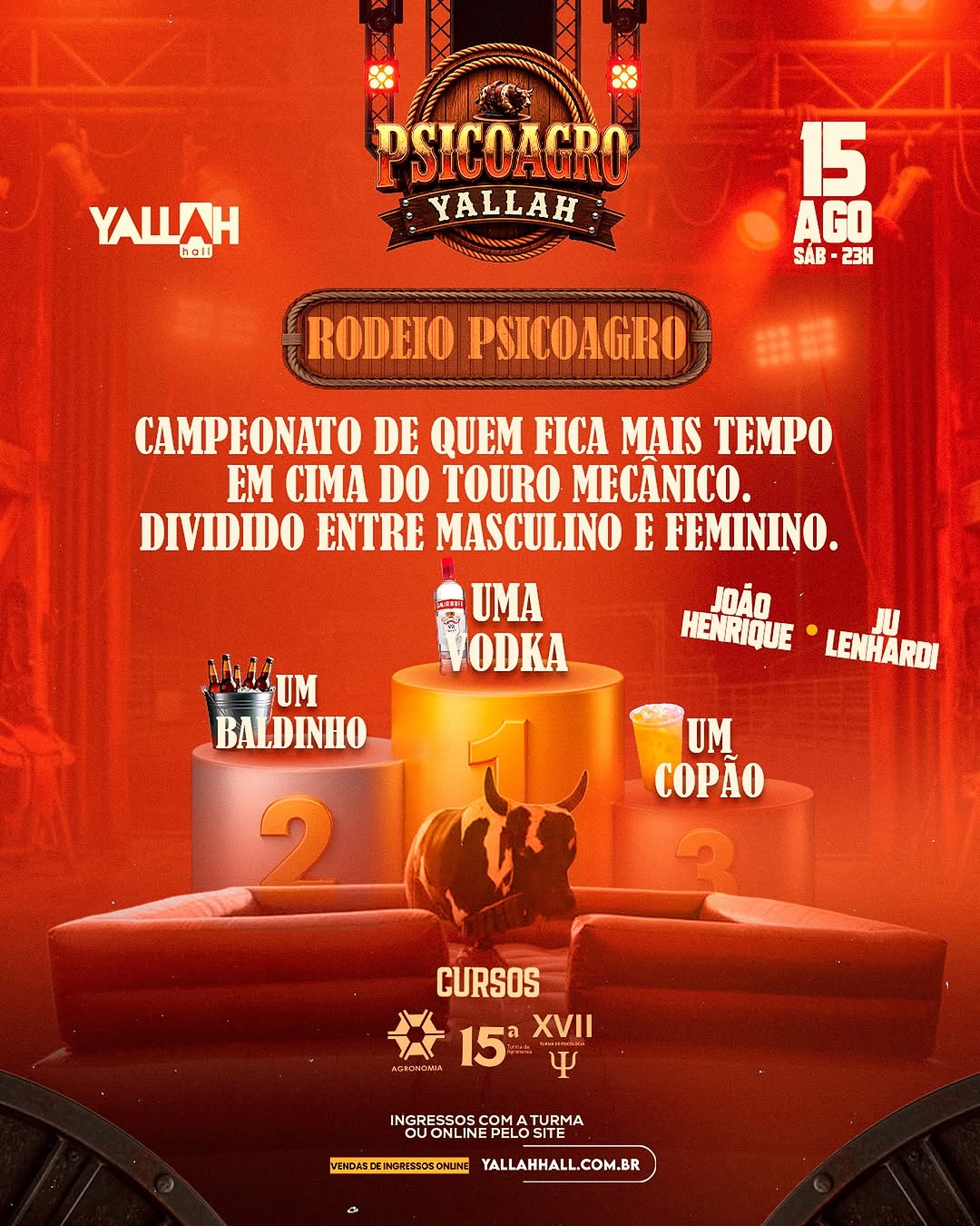 Rodeio Psicoagro - Yallah Hall