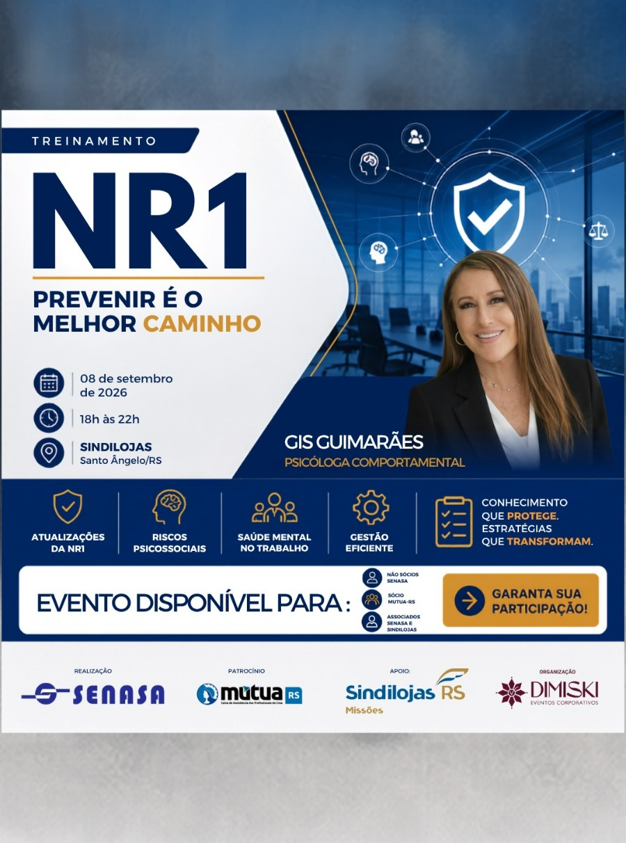 Treinamento NR1 - Prevenir é o Melhor Caminho