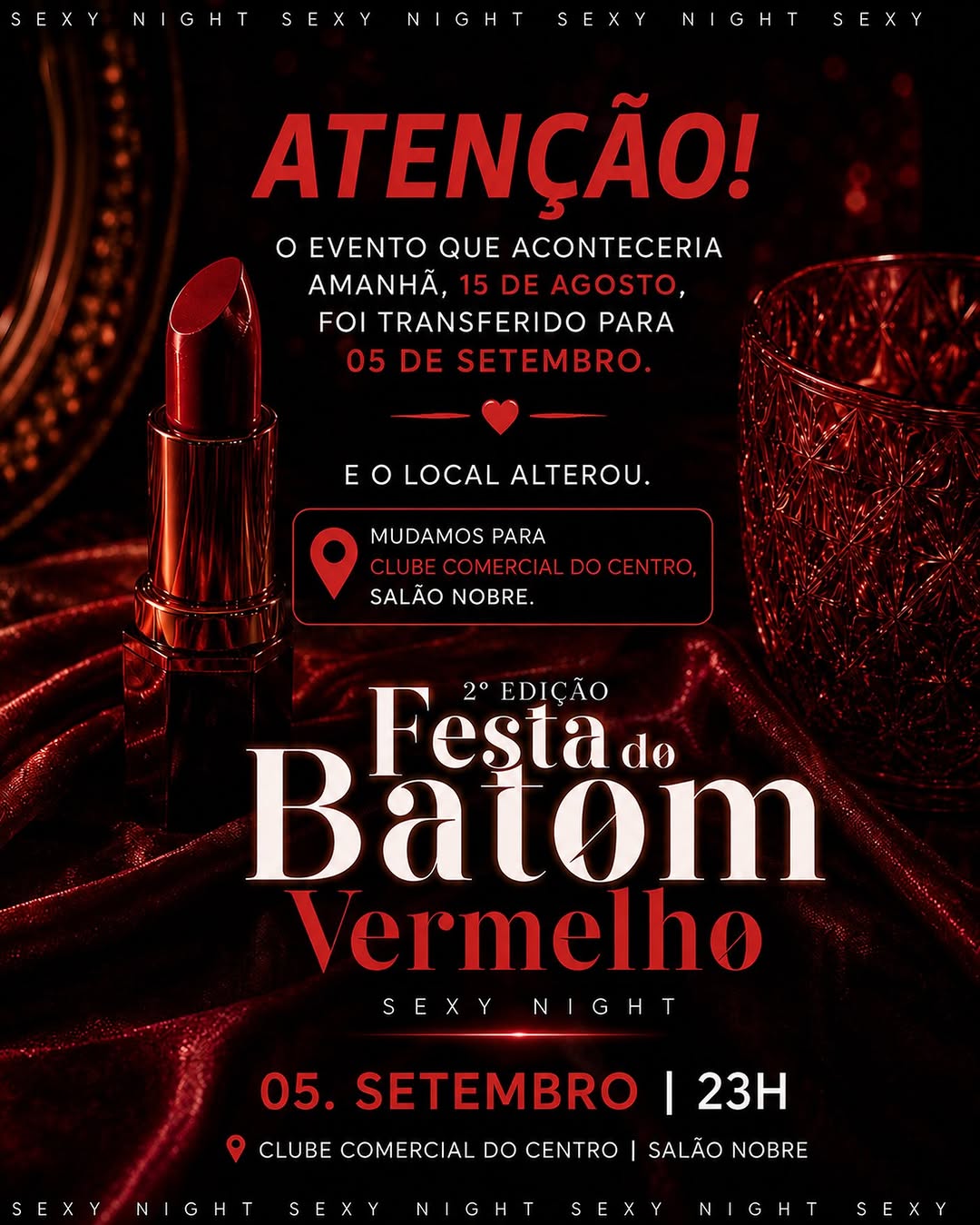 Festa do Batom Vermelho - 2ª Edição