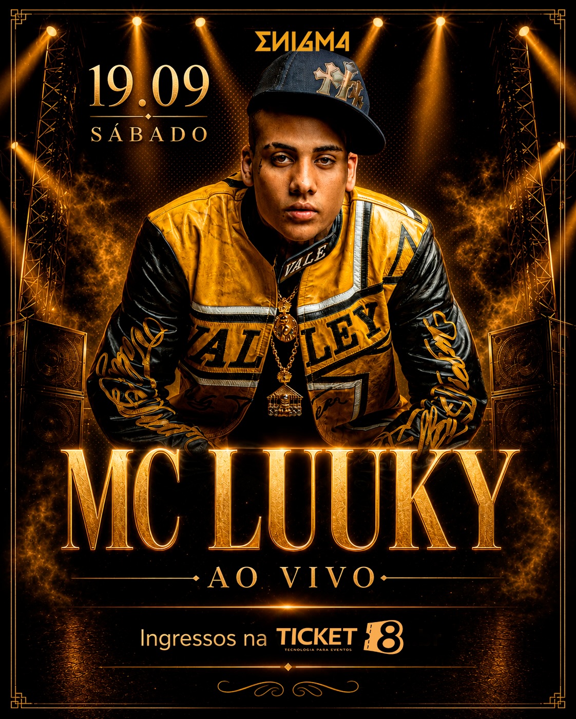 MC LUUKY Ao Vivo - Enigma