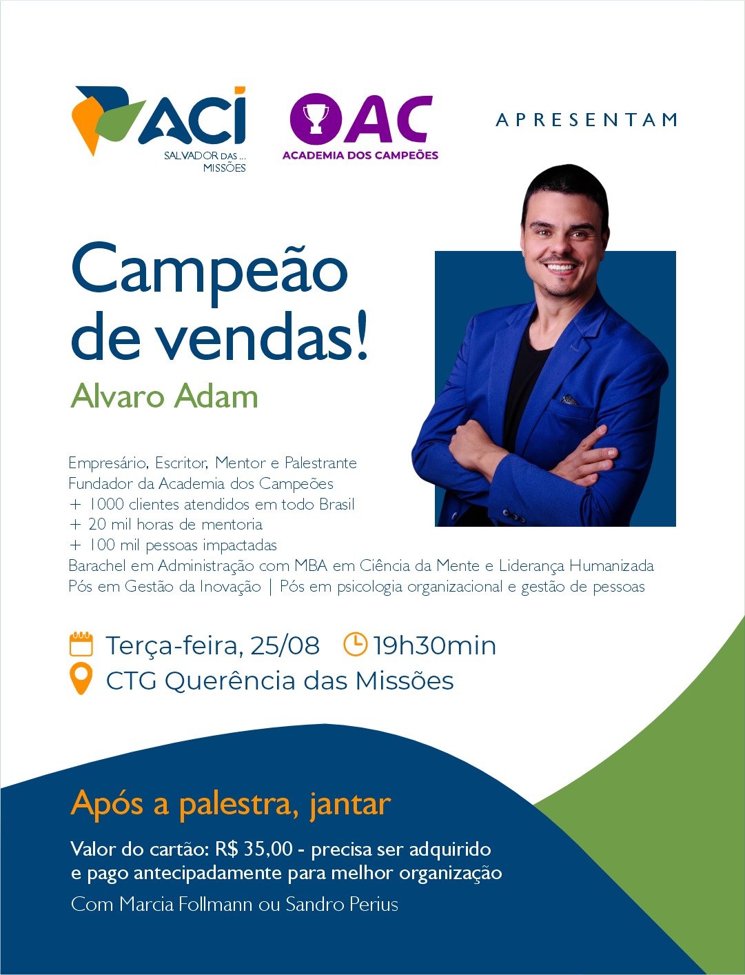 Campeão de Vendas! - Álvaro Adam