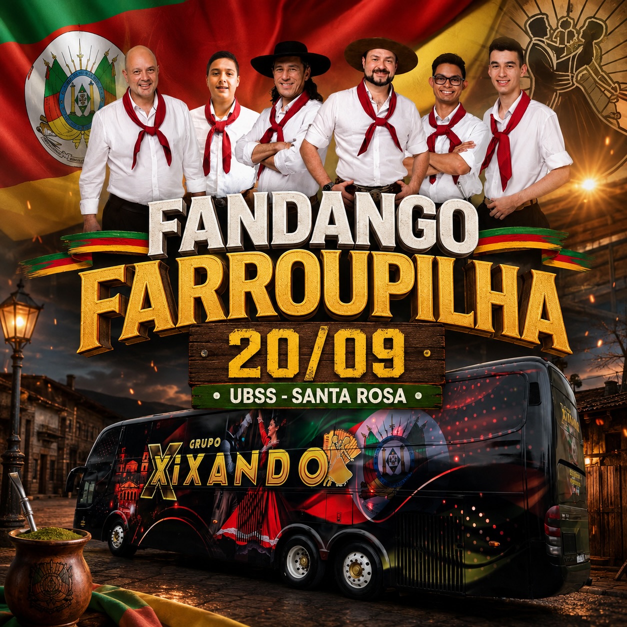 Fandango Farroupilha - Grupo Xixando