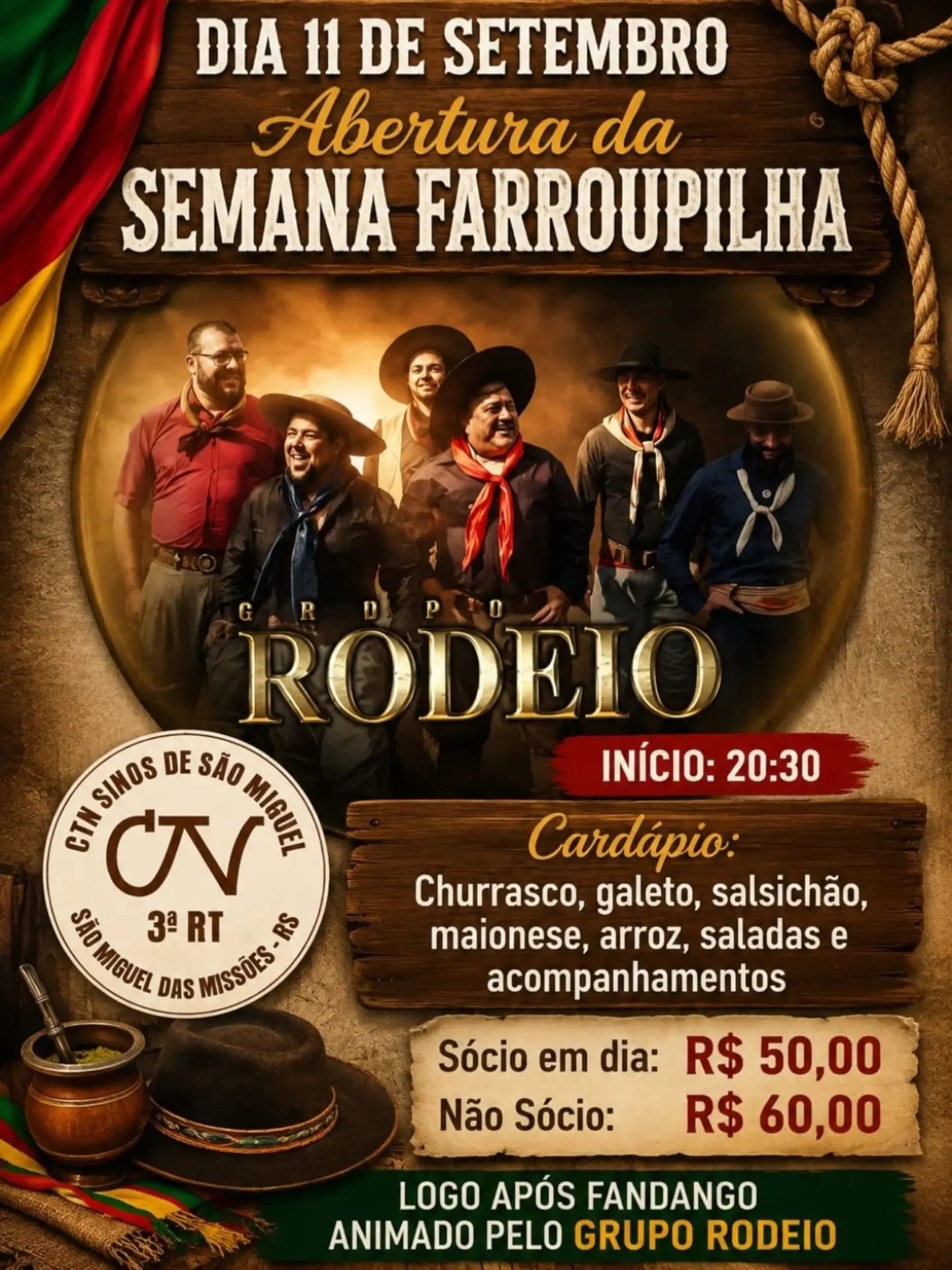 Abertura da Semana Farroupilha