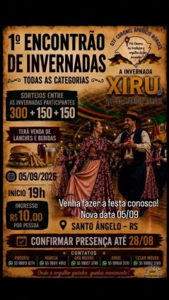 1º Encontrão de Invernadas