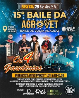 15º Baile da Agrovet - Baile de Volta às Aulas