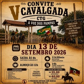 V Cavalgada - CTG A Voz dos Pampas