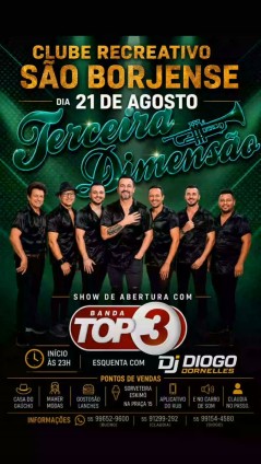 Terceira Dimensão - Clube Recreativo São Borjense