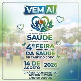 4ª Feira Municipal da Saúde de Cândido Godói