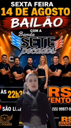Bailão com a Banda Sete Pecados