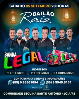 Bailão Raiz - Banda Legal
