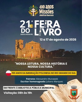 21ª Feira do Livro de Santa Rosa