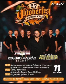 25ª Oktoberfest de Esquina Konrad