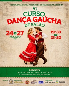Curso de Dança Gaúcha de Salão