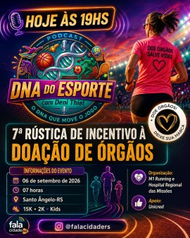 7ª Rústica de Incentivo à Doação de Órgãos