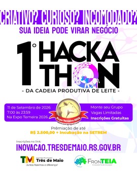1º Hackathon da Cadeia Produtiva de Leite