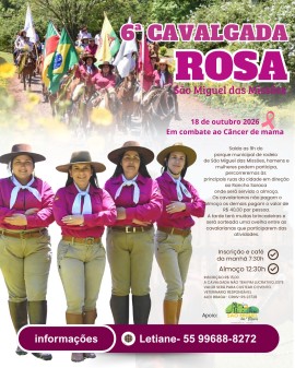 6ª Cavalgada Rosa - São Miguel das Missões