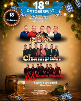 18ª Oktoberfest - Comunidade São José - Buriti
