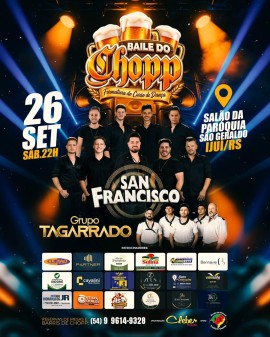 Baile do Chopp - Formatura do Curso de Dança