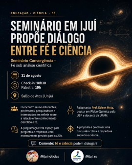 Seminário Convergência - Fé sob análise científica