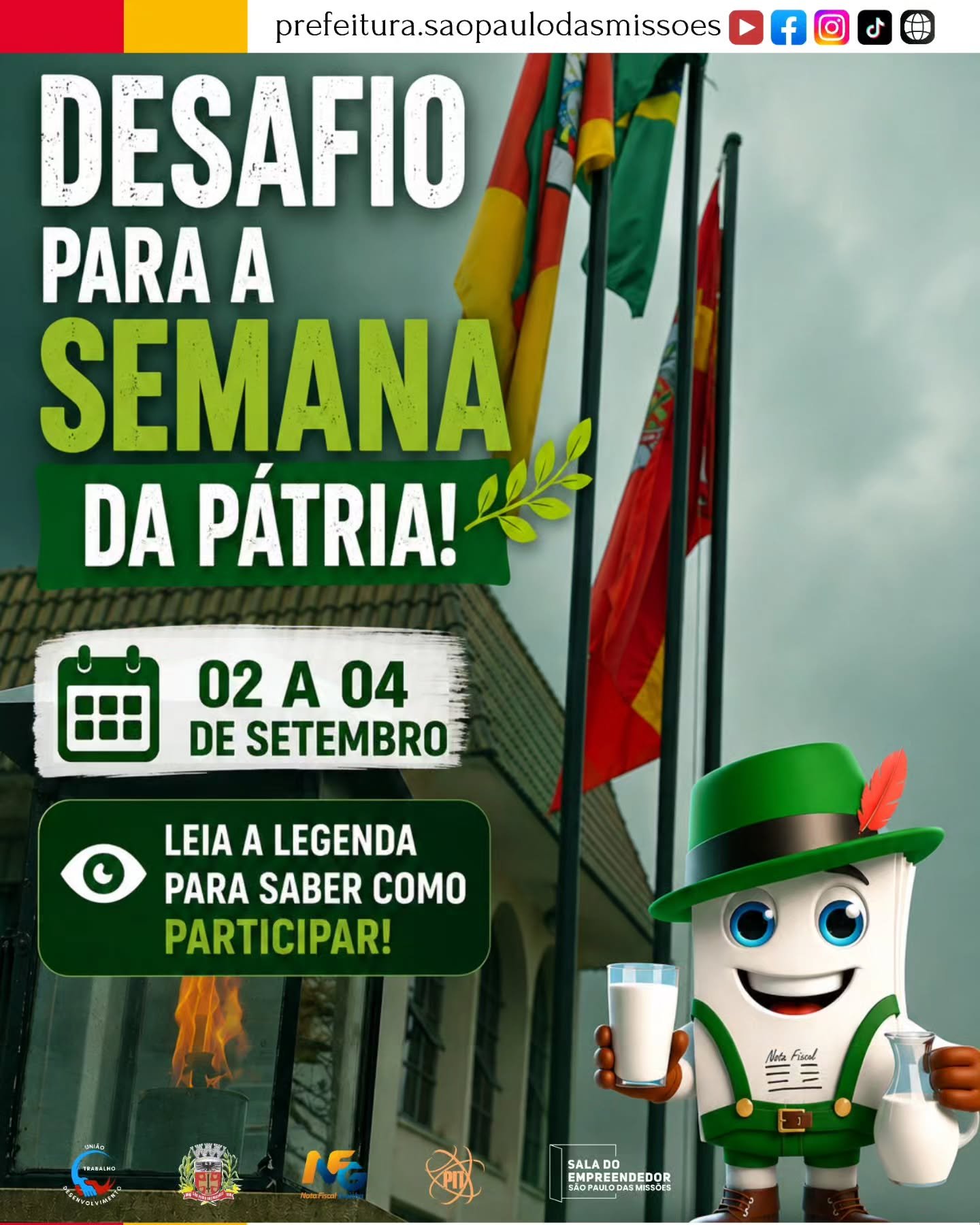 Desafio da Educação Fiscal - Semana da Pátria