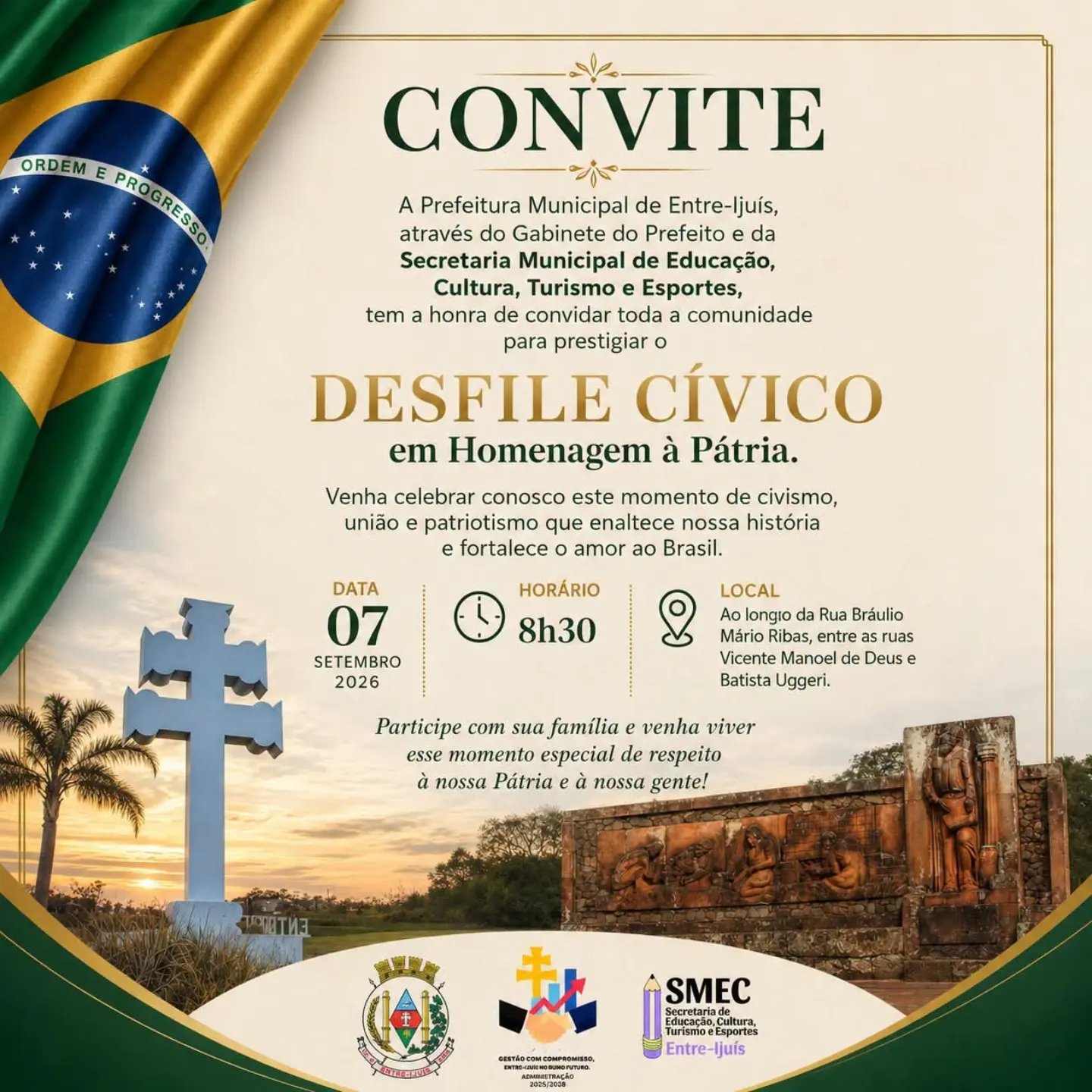 Desfile Cívico em Homenagem à Pátria