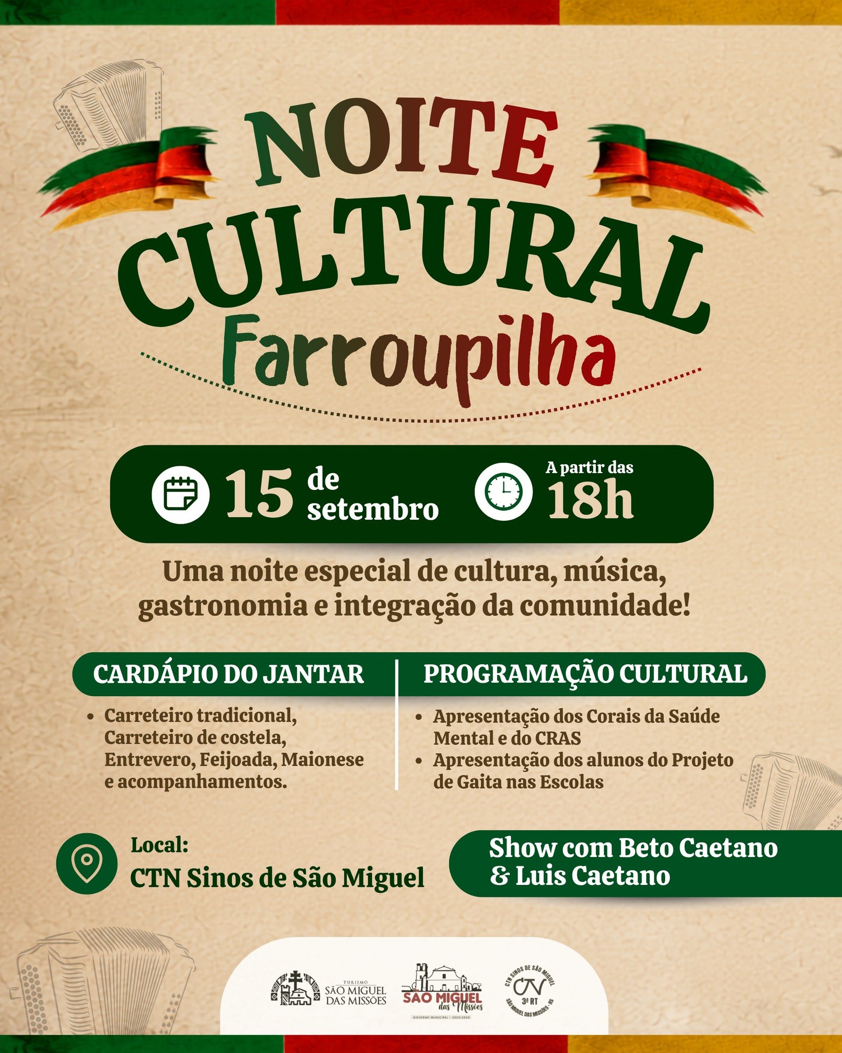 Noite Cultural Farroupilha