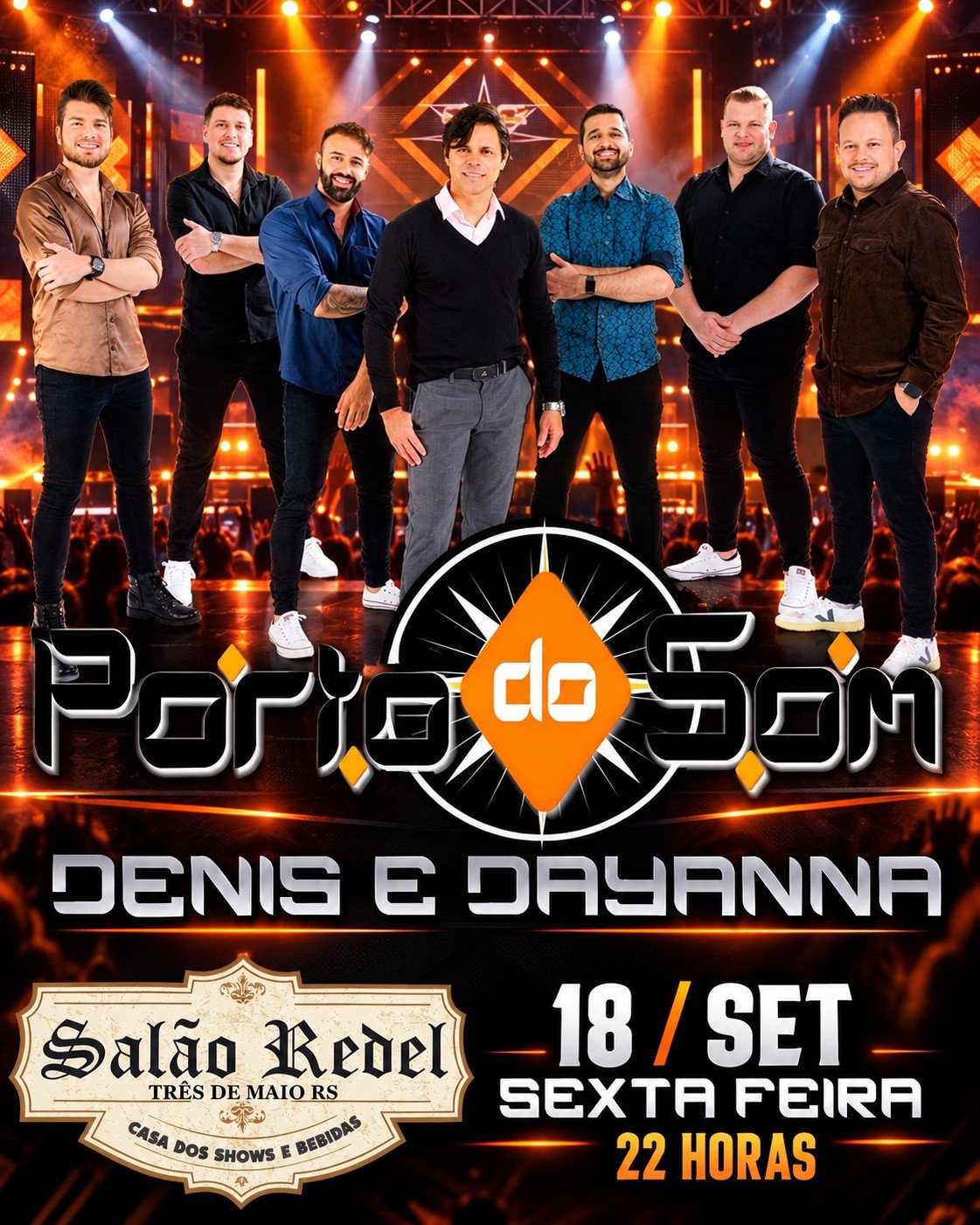 Sexta de Ouro - Pário do Som e Denis e Dayanna no Salão Redel
