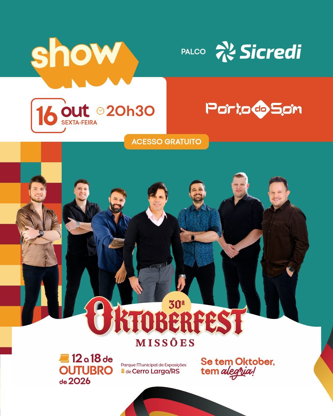 Baile com Porto do Som - 30ª Oktoberfest Missões