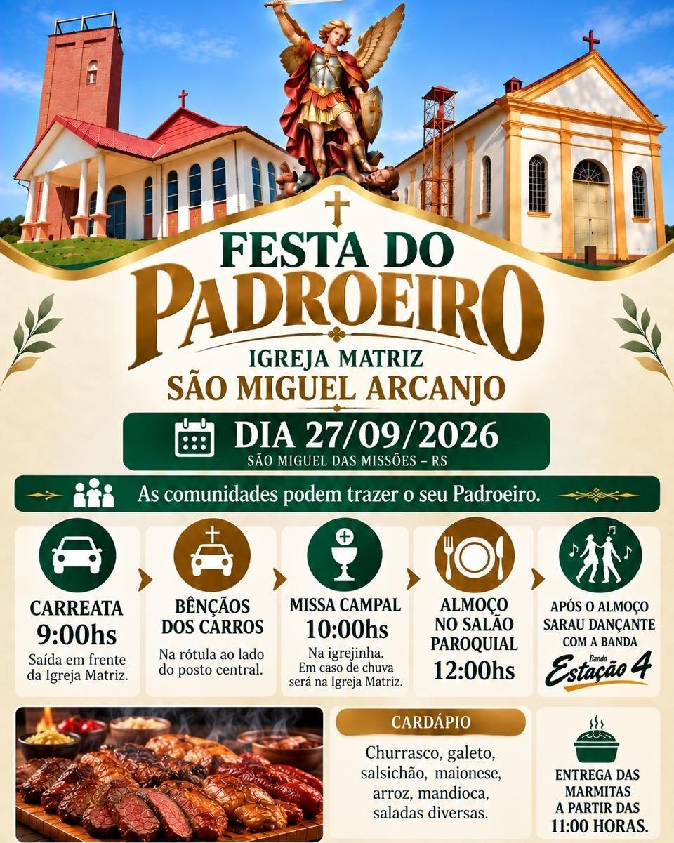 Festa do Padroeiro - Igreja Matriz São Miguel Arcanjo