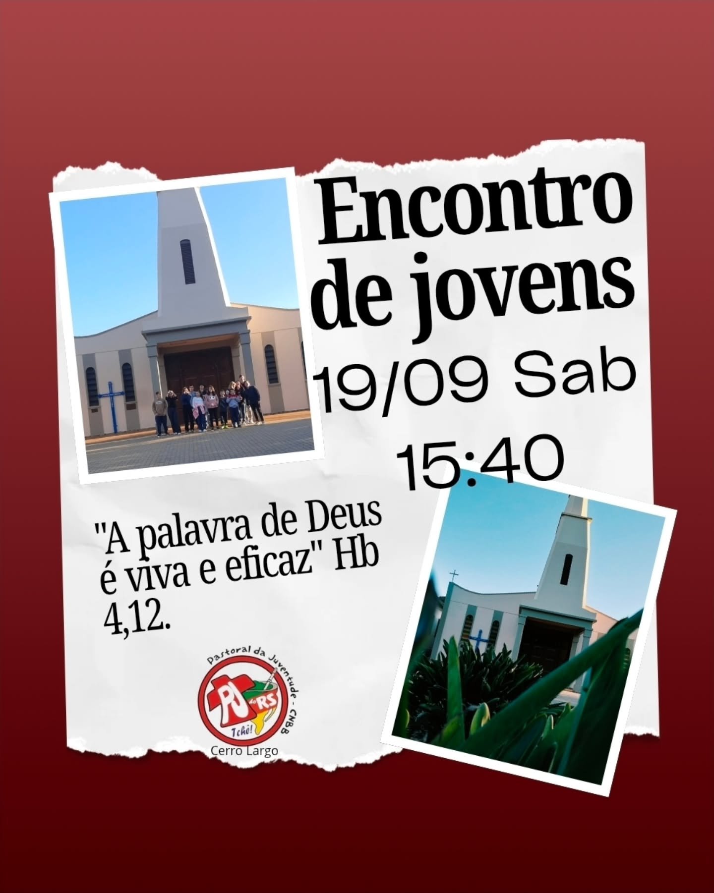 Encontro de Jovens - Igreja São Cristóvão