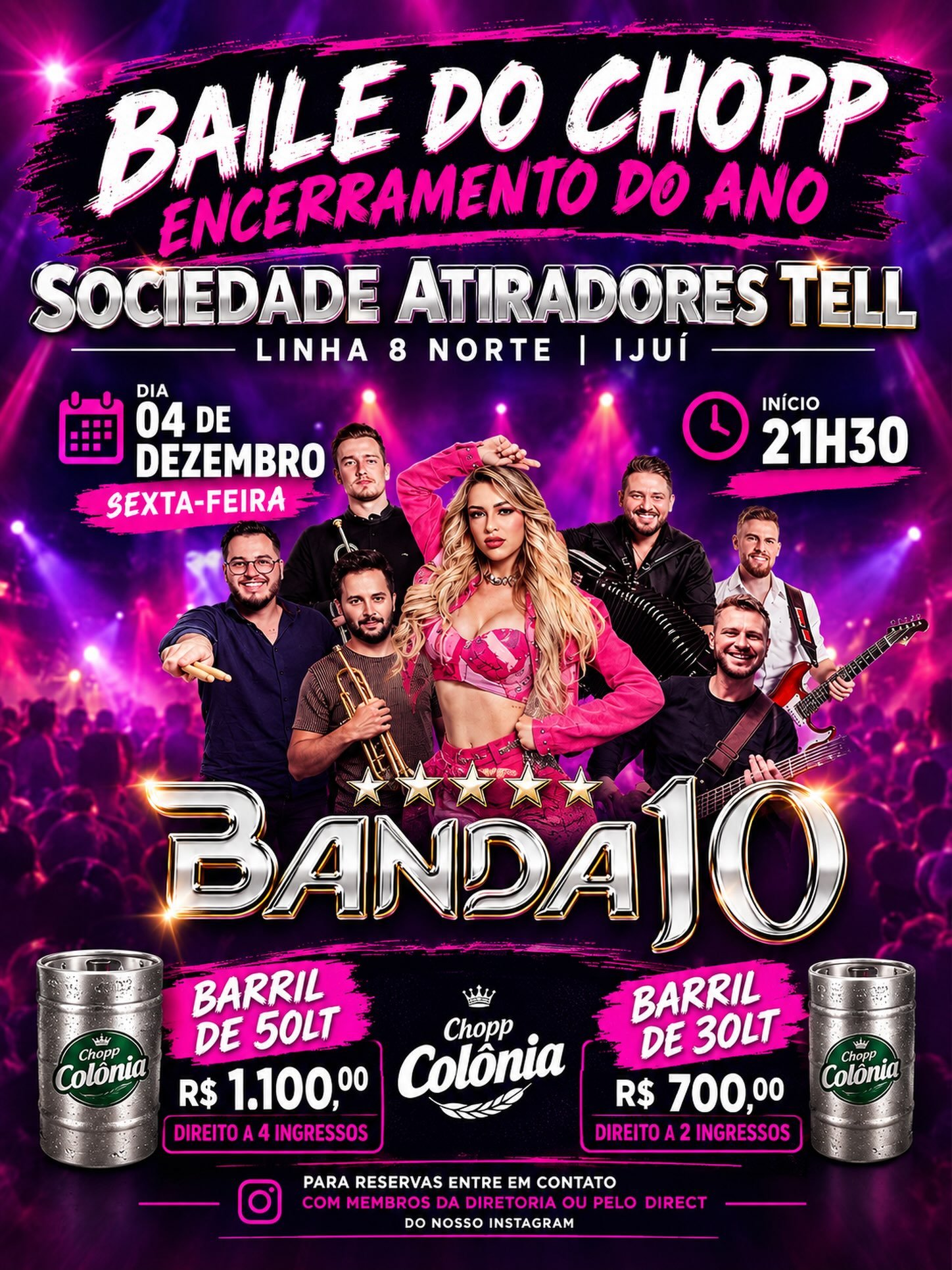 Baile do Chopp - Encerramento do Ano