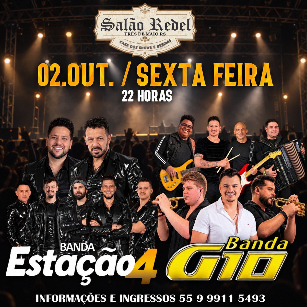 Sexta de Ouro no Salão Redel