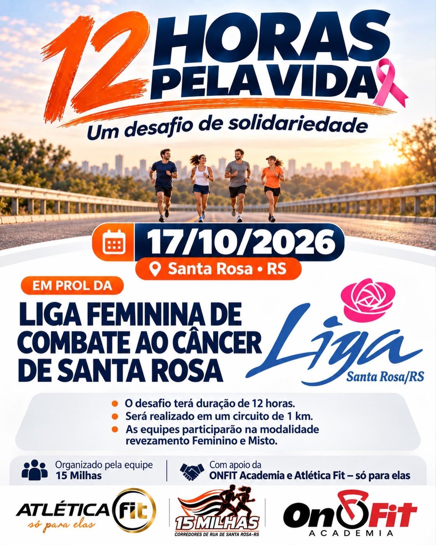 1ª Corrida Vida - 12 Horas Pela Vida