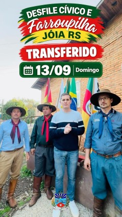 Desfile Cívico e Farroupilha - Jóia (RS)