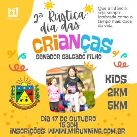 2ª Rústica Dia das Crianças - Senador Salgado Filho