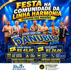 Festa na Comunidade da Linha Harmonia - Guarani das Missões