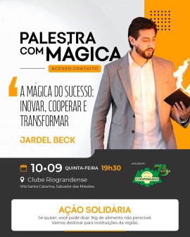 Palestra com Mágica: A Mágica do Sucesso - Jardel Beck