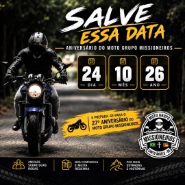 27º Aniversário do Moto Grupo Missioneiros