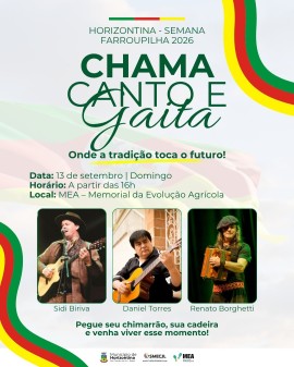 Chama, Canto e Gaita